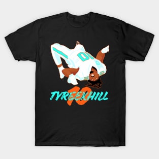 Tyreek Hill 10 - miami dolphins T-Shirt